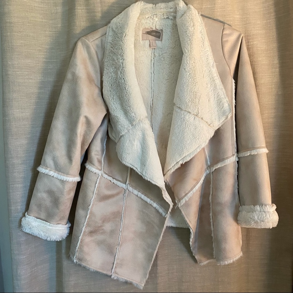 Forever 21 Faux Fur Coat